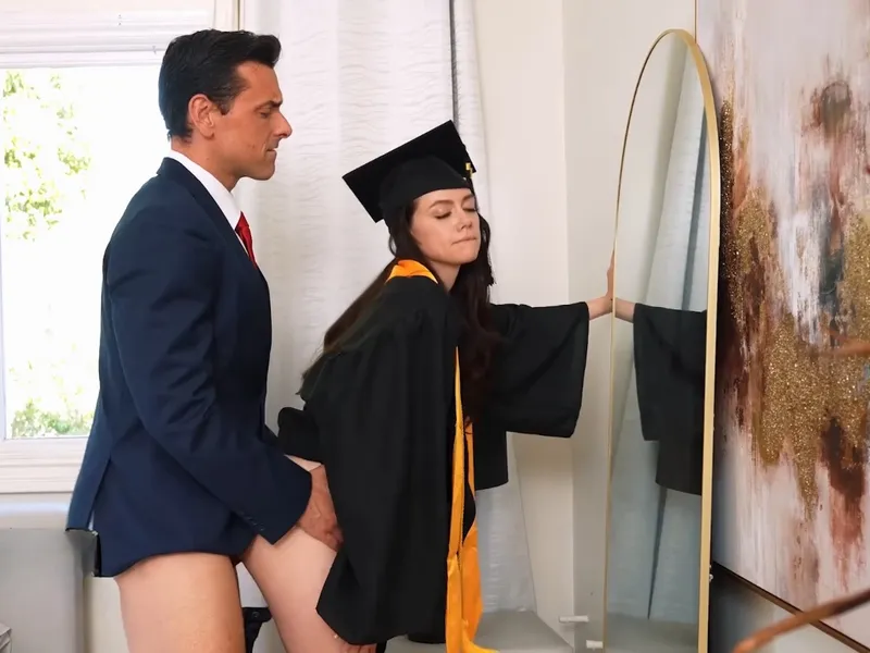 Cha dượng doggy con nhỏ tinh rớt đầy sàn